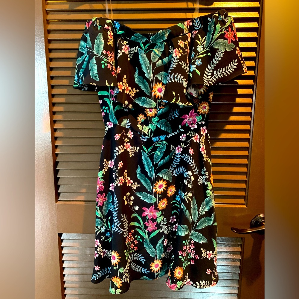 Flirty off the shoulder summer dress